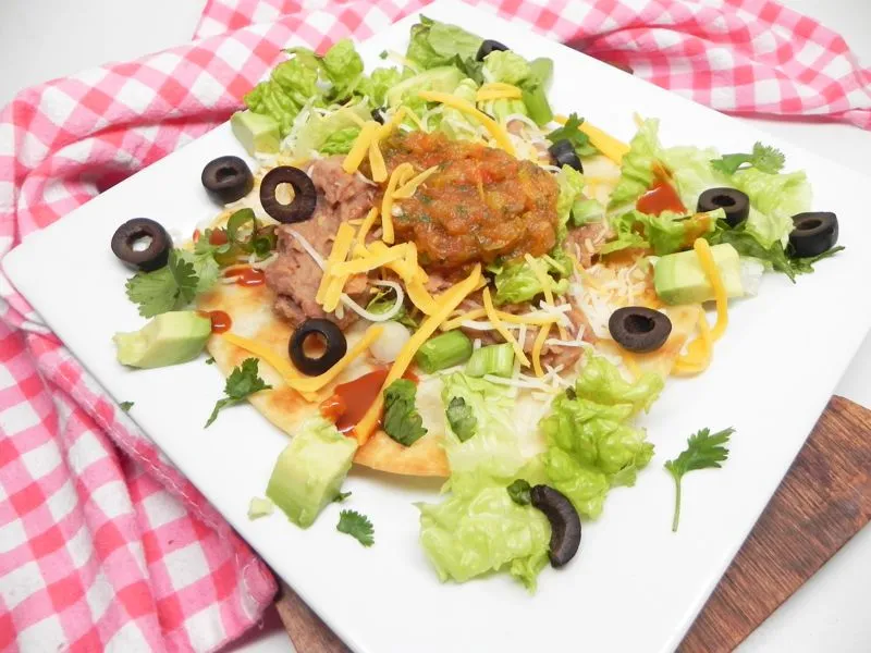 Tostadas vegetarianas fáceis durante a semana